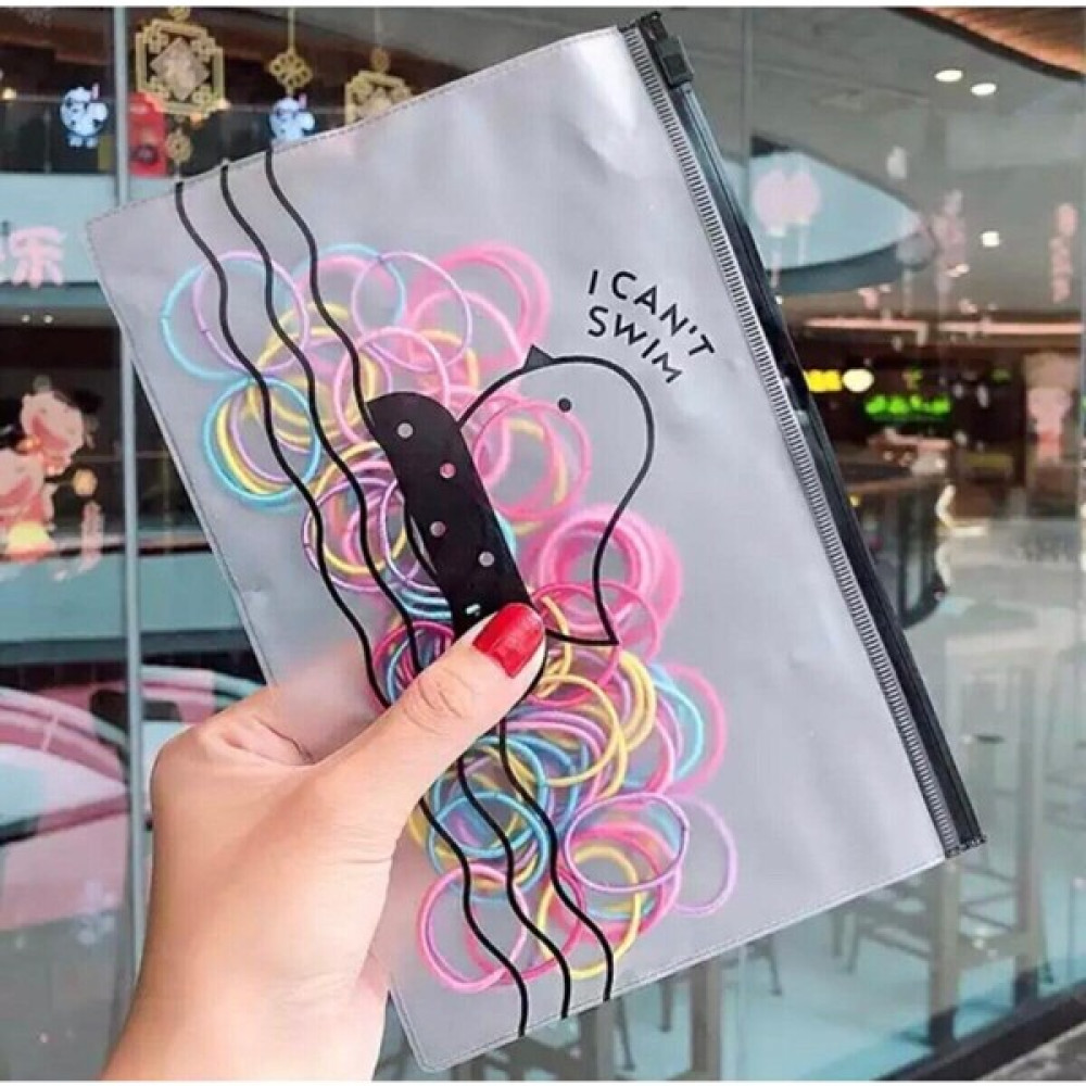 Shopiolog Şeffaf Kilitli Çantalı 50 Adet Kumaş Mini Lastik Toka Saç Örgü Tokası Toka, Taç & Saç Bandı Fiyatı