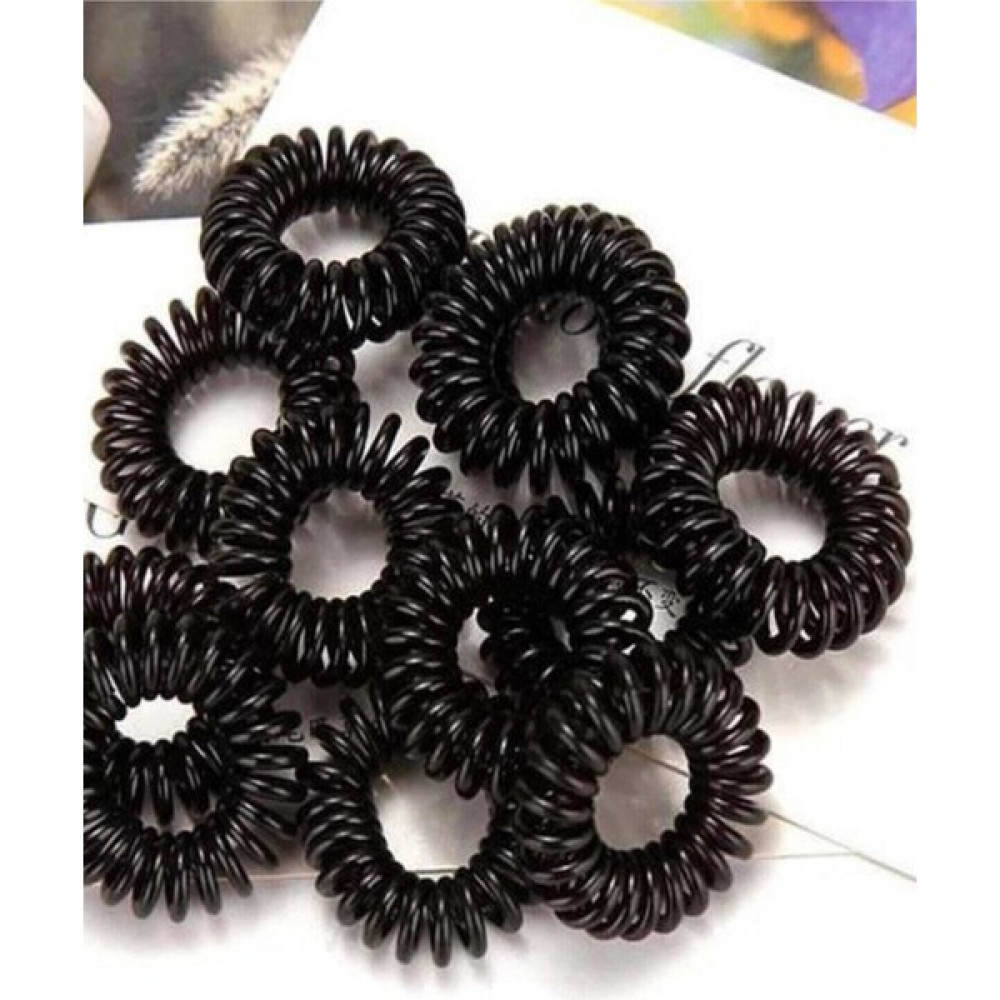 Shopiolog Siyah Makarna Lastik Toka 10 Adet Toka, Taç & Saç Bandı Fiyatı