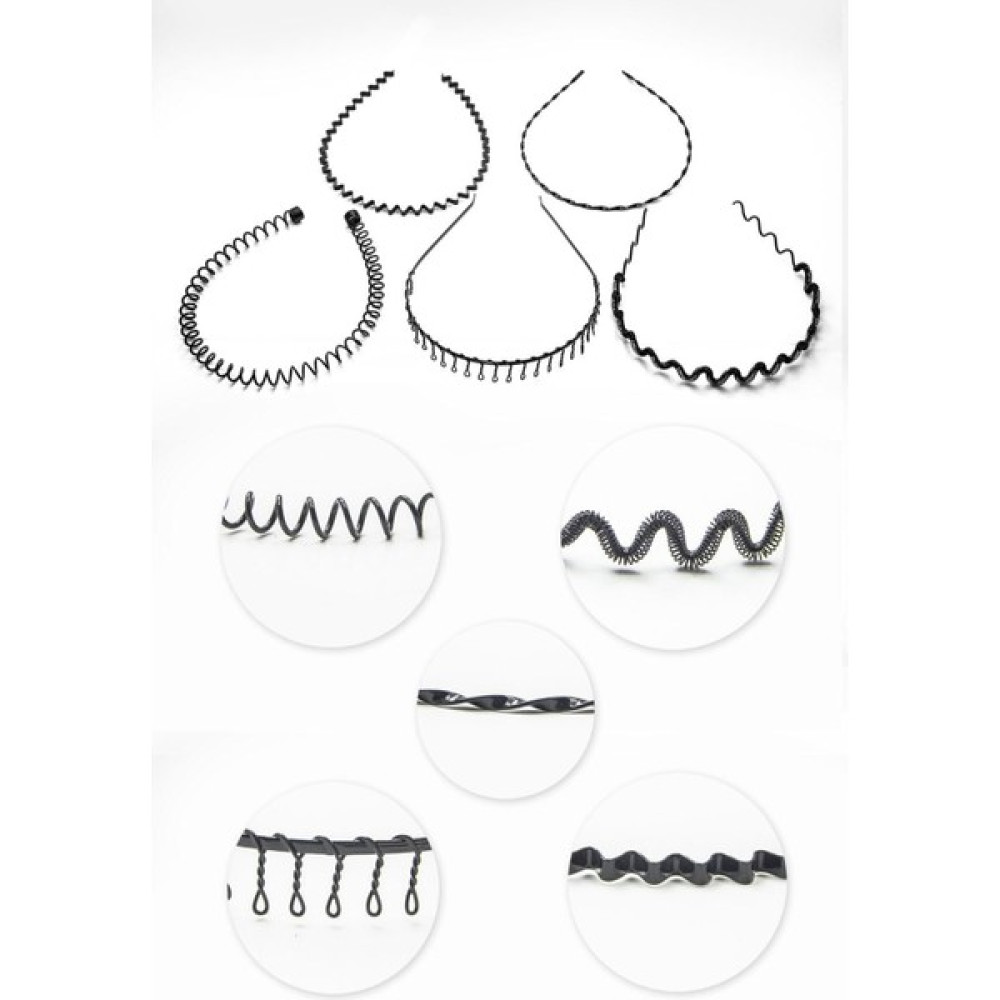 Shopiolog Siyah Metal Taç Unisex Sporcu Saç Tacı 5 Parçalı Toka, Taç & Saç Bandı Fiyatı