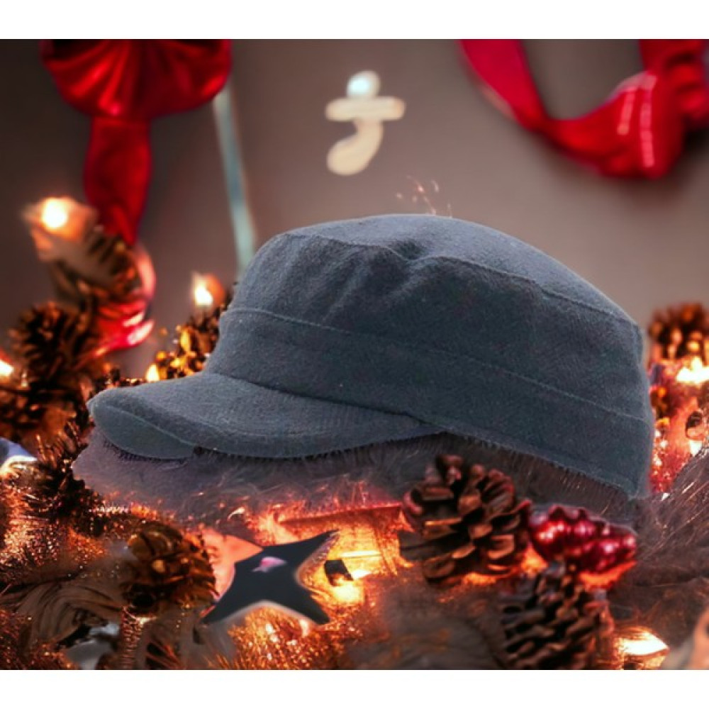Shopiolog Unisex Kışlık Kaşe Castro Şapka Fidel Castro Şapka Kep Erkek Şapkası Fiyatı