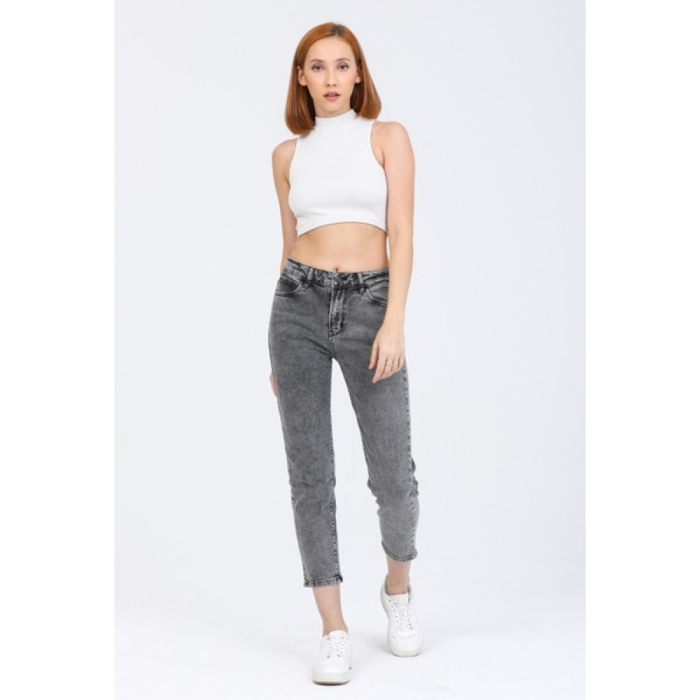 Shoppingdimoda Oronero Yüksek Bel Jean Pantolon Bayan Jeans / Kot Pantolon Fiyatı