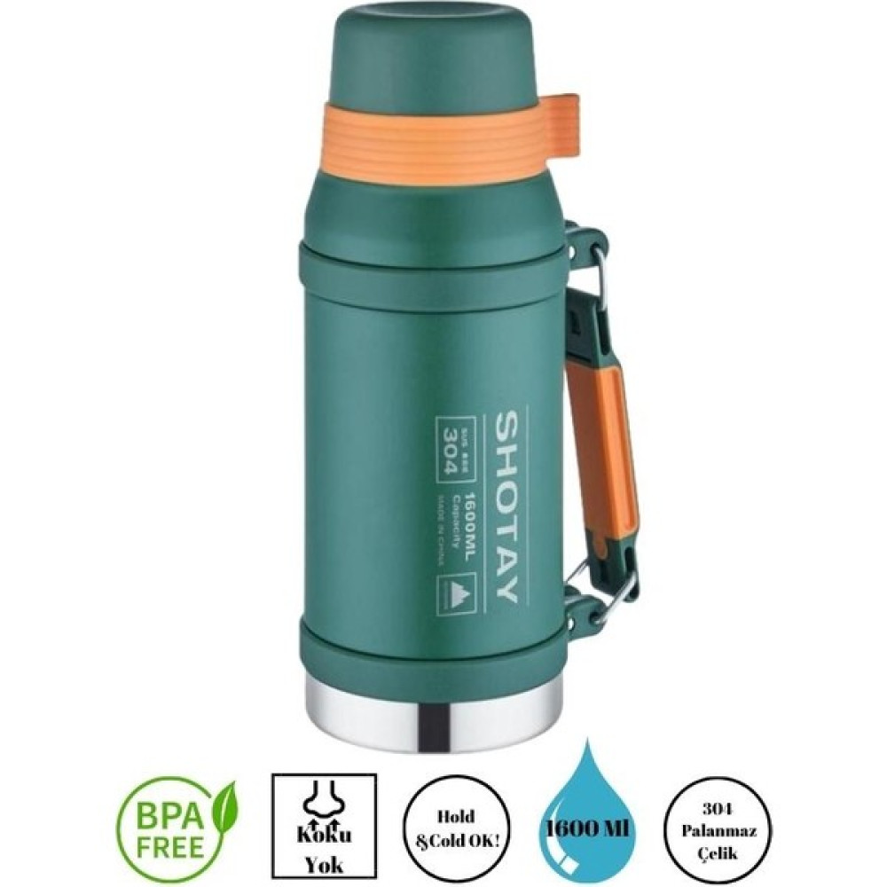 Shotay – Termos 304 Stainless Steel – 1600 ml Kamp Mutfağı Fiyatı