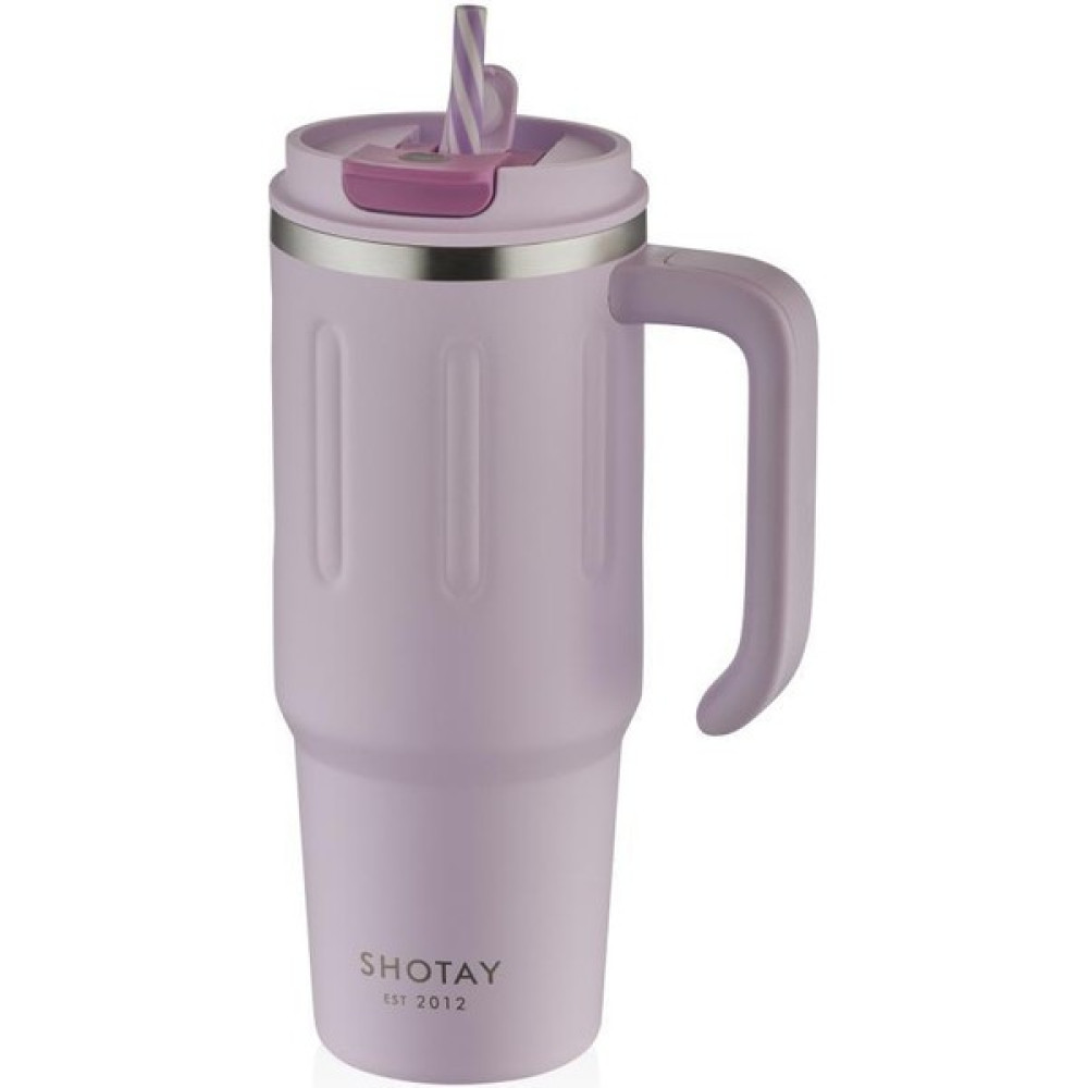 Shotay Travel Çelik Termos Mug 900ML Lila - 0,90 lt Oto Boyaları Fiyatı