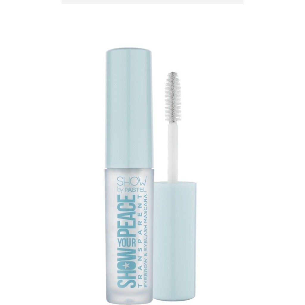 Show By Pastel Pastel Show Your Peace Transparent Eyebrow & Eyelash Mascara Transparan Kaş ve Kirpik Maskarası - Renkli Rimeller / Maskaralar Fiyatı