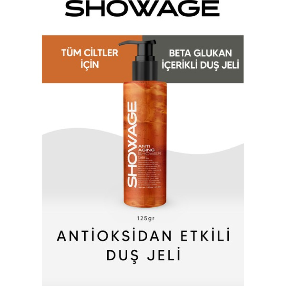 Showage Duş Jeli - 125 ml Duş Jelleri ve Banyo Köpükleri Fiyatı