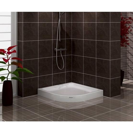Shower 120x120 cm Oval Monoblok Duş Teknesi