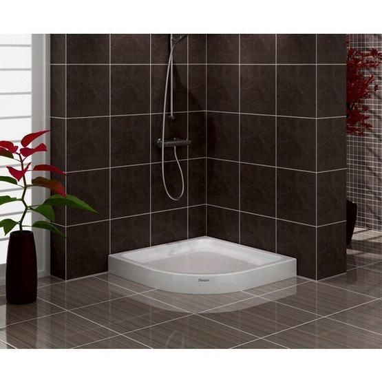Shower 80x80 cm Oval Monoblok Duş Teknesi Duşakabin Fiyatı