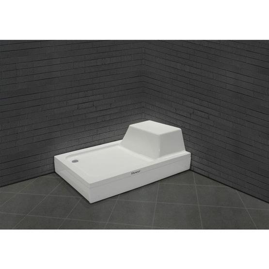 Shower Agron Dikdörtgen Flat Oturmalı 80x150 cm Duş Teknesi Duşakabin Fiyatı