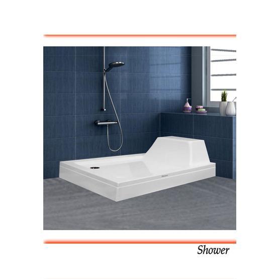 Shower Kare Monoblok 110x110 cm Duş Teknesi