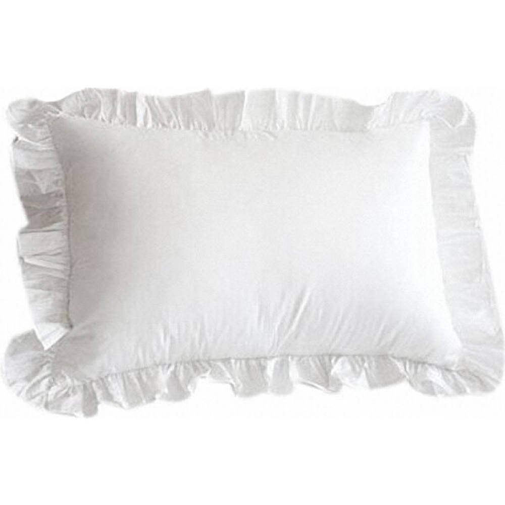 Shuai Yan %100 Pamuk Fırfırlı Yastık Kılıfı Fırfırlı Yastık Kılıfı Beyaz Yastık Kılıfı (Yurt Dışından) - 230*90*40mm Yastık Kılıfı Fiyatı