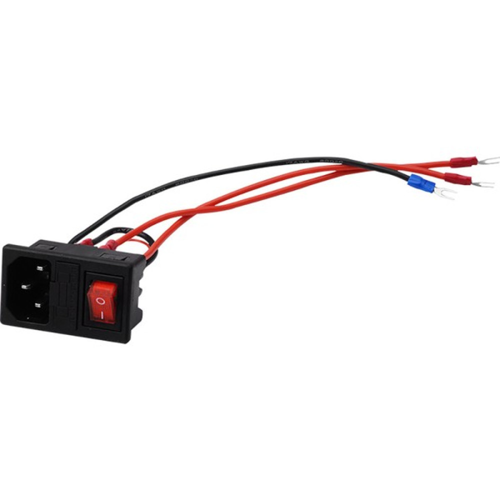 Shuai Yan 3D Yazıcı Aksesuarları Güç Anahtarı Soket Modülü 220V/110V 10A U-Şekilli Fiş Güç Soketi Modülü Oto Boyaları Fiyatı