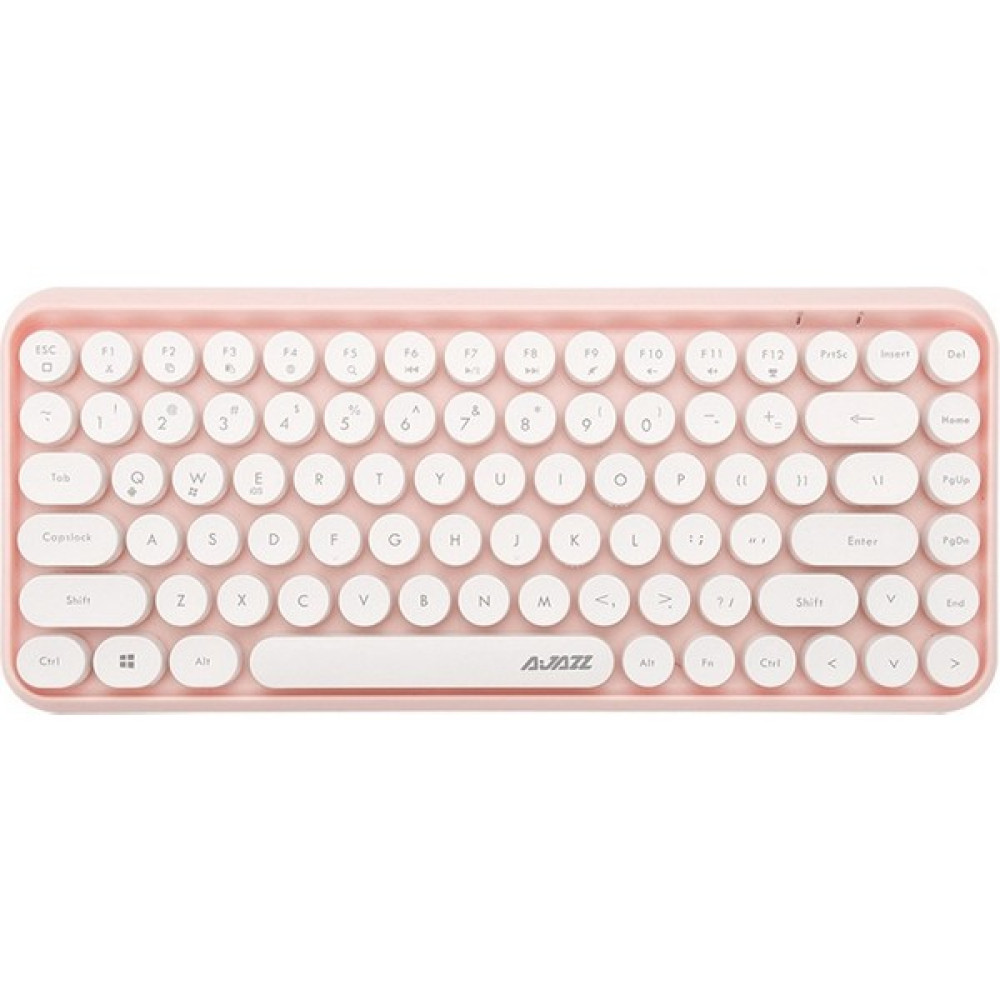 Shuai Yan Ajazz 308I Bluetooth Klavye Tablet Bilgisayar Dizüstü Ev Ofis Kız Klavye Cep Telefonu Klavyesi 84 Tuşları Pembe (Yurt Dışından) Oyuncu Klavyesi Fiyatı