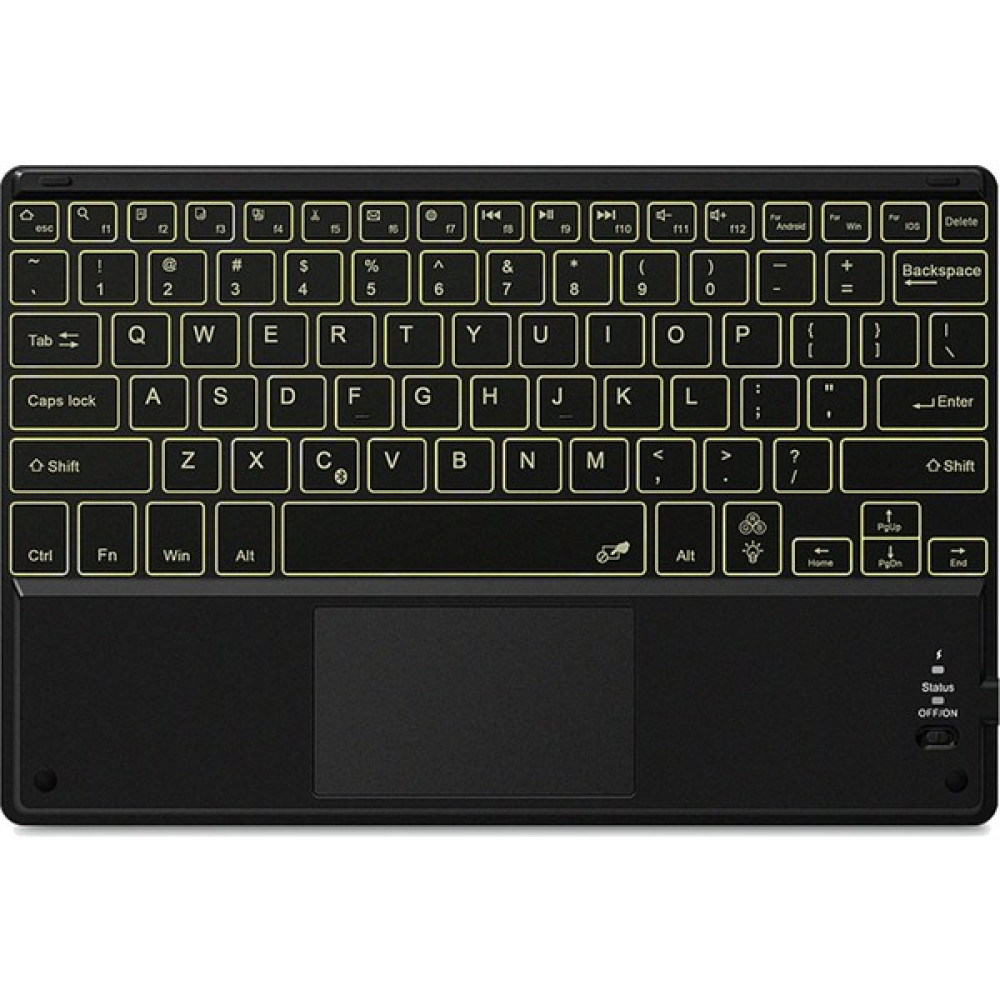 Shuai Yan Dokunmatik Yüzeyli Ultra Ince Arkadan Aydınlatmalı Tablet Klavye, Android/windows/ıos Için Arkadan Aydınlatmalı Kablosuz Bluetooth Klavye... Oyuncu Klavyesi Fiyatı