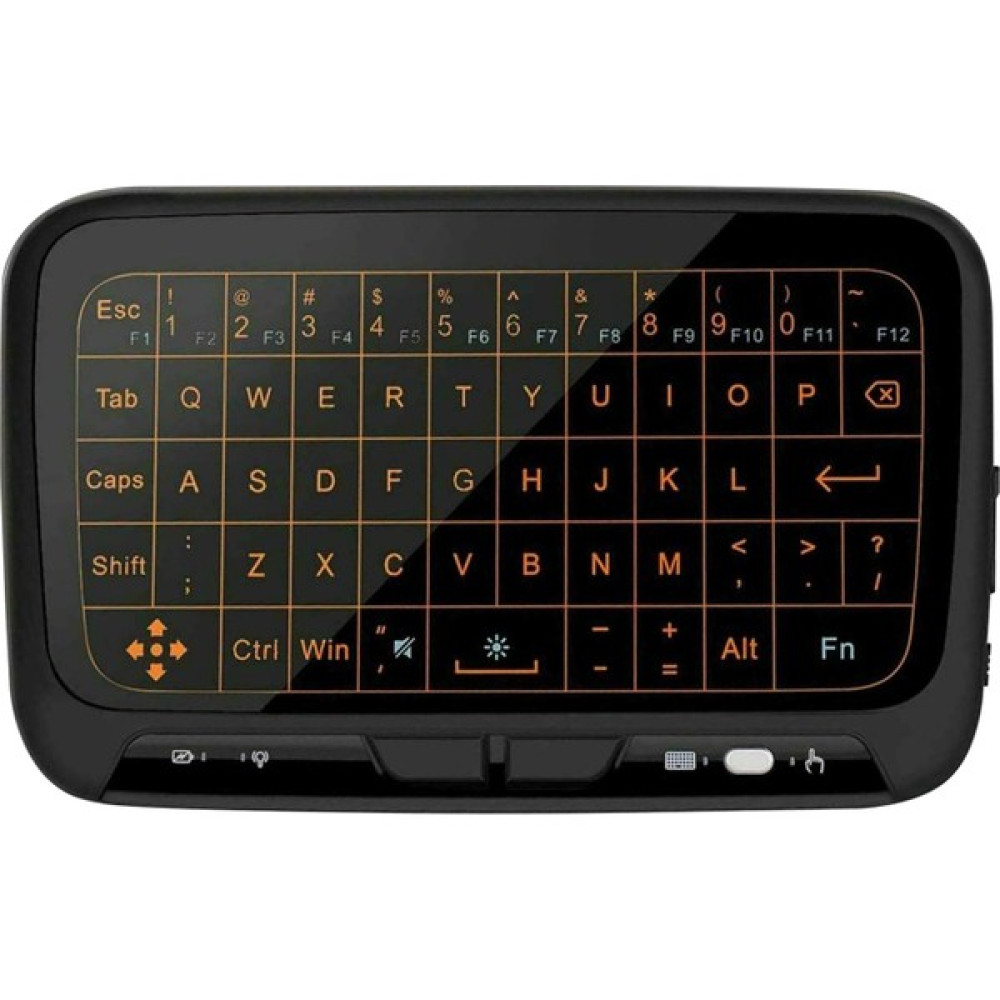 Shuai Yan H18+ Air Mouse Kablosuz Klavye Tam Ekran Basın 2.4g Klavye Dokunmatik Yüzey Pc Dizüstü Android Tv Için Arkadan Aydınlatmalı (Yurt Dışından) Oyuncu Klavyesi Fiyatı