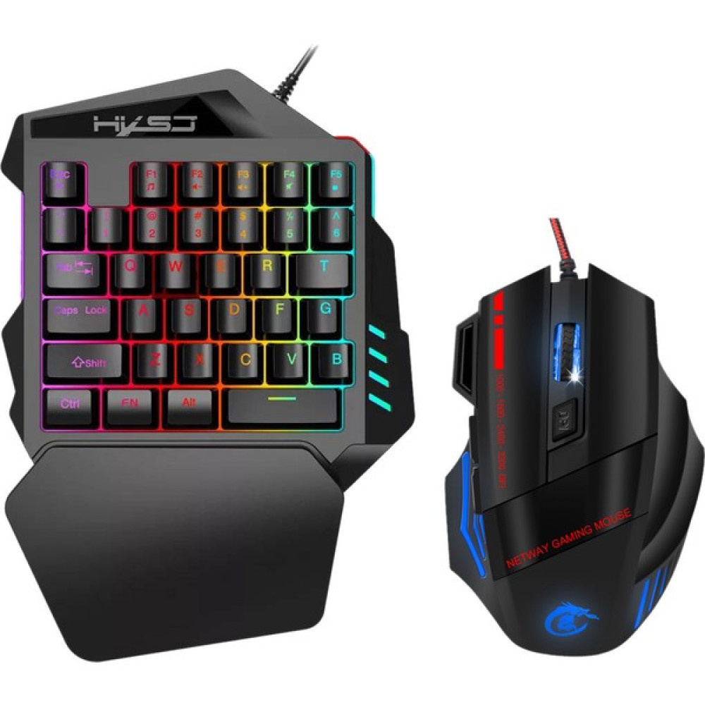 Shuai Yan Pubg Klavye Fare Seti Için V100 + A907 35 Tuşları Mini USB Kablolu Klavye + Fare Oyun Hediye Dizüstü Pc Dizüstü Masaüstü Için (Yurt Dışın... Oyuncu Klavyesi Fiyatı