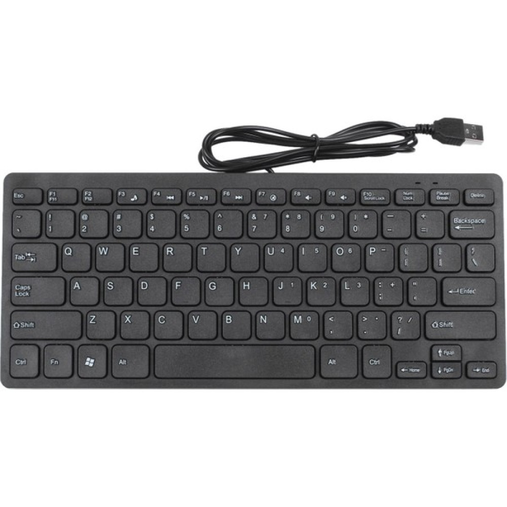 Shuai Yan Tel Klavye Ultra-Ince Sessiz Küçük Boy 78 Tuşlar Dizüstü Bilgisayar Için Mini Multimedya USB Klavye (Yurt Dışından) - Siyah Oyuncu Klavyesi Fiyatı