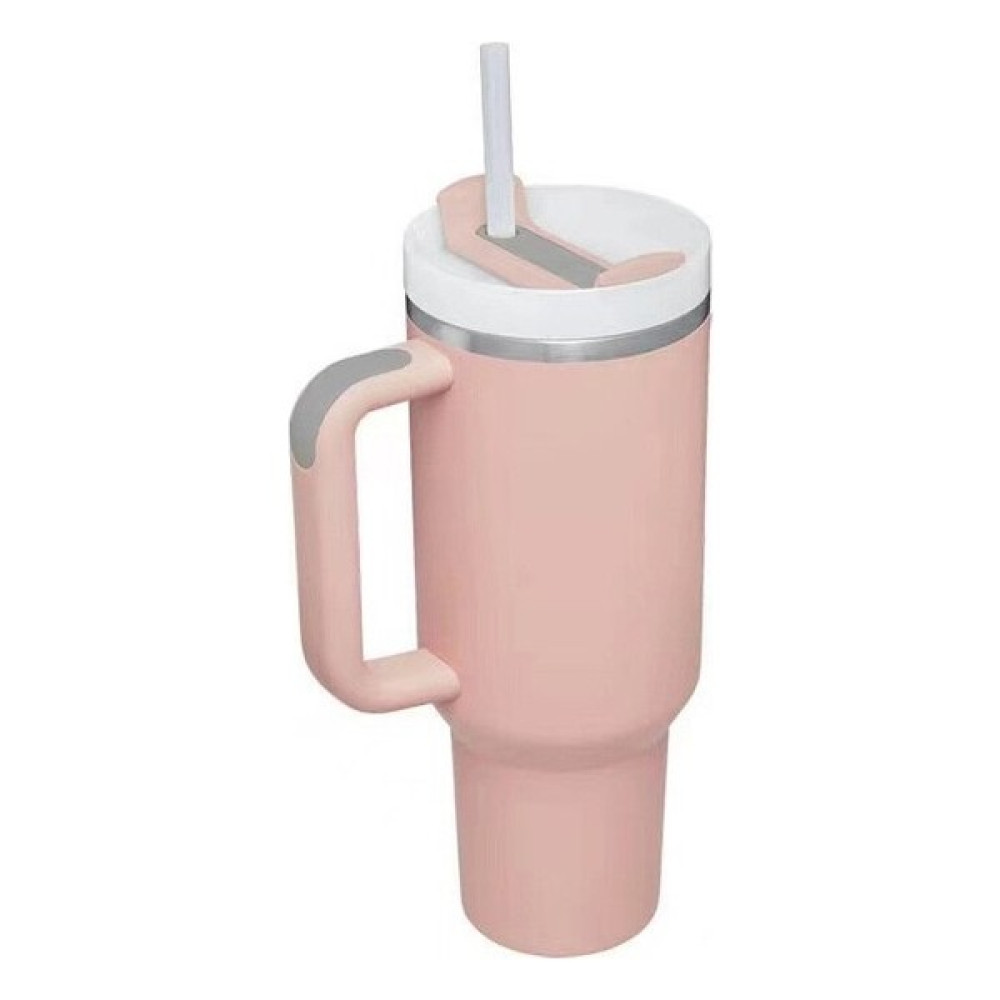 Shun Shop 40OZ Sapır Kupa 314 Paslanmaz Çelik Vakum Çift Katmanlı Taşınabilir Termos (Yurt Dışından) - Açık Pembe - 1,2 lt Oto Boyaları Fiyatı