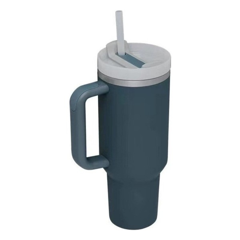 Shun Shop 40OZ Sapır Kupa 314 Paslanmaz Çelik Vakum Çift Katmanlı Taşınabilir Termos (Yurt Dışından) - Lacivert - 1,2 lt Oto Boyaları Fiyatı