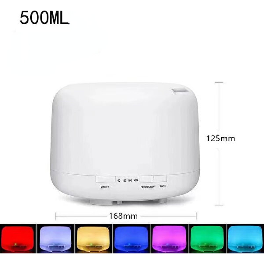Shun Shop Aromacare 500ML Hava Nemlendirici USB Aroma Difüzör Taşınabilir Aromaterapi Yağı Difüzör Ofis Yatak Odası Evi Için 7 LED Işık (Yurt Dışın... Bebek Güvenlik Fiyatı