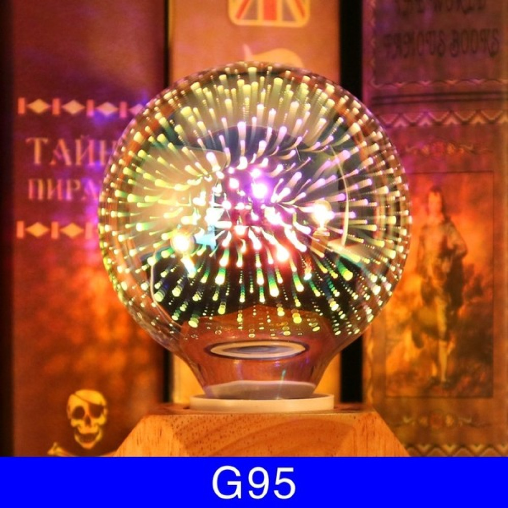 Shunxin 3D Dekorasyon LED Ampul E27 6W 85-265V Nostaljik Edison Işık Ampül Yıldız Lamba Tatil Gece Lambası Yenilik Noel Ağacı (Yurt Dışından) - Renkli Led Aydınlatmalar Fiyatı