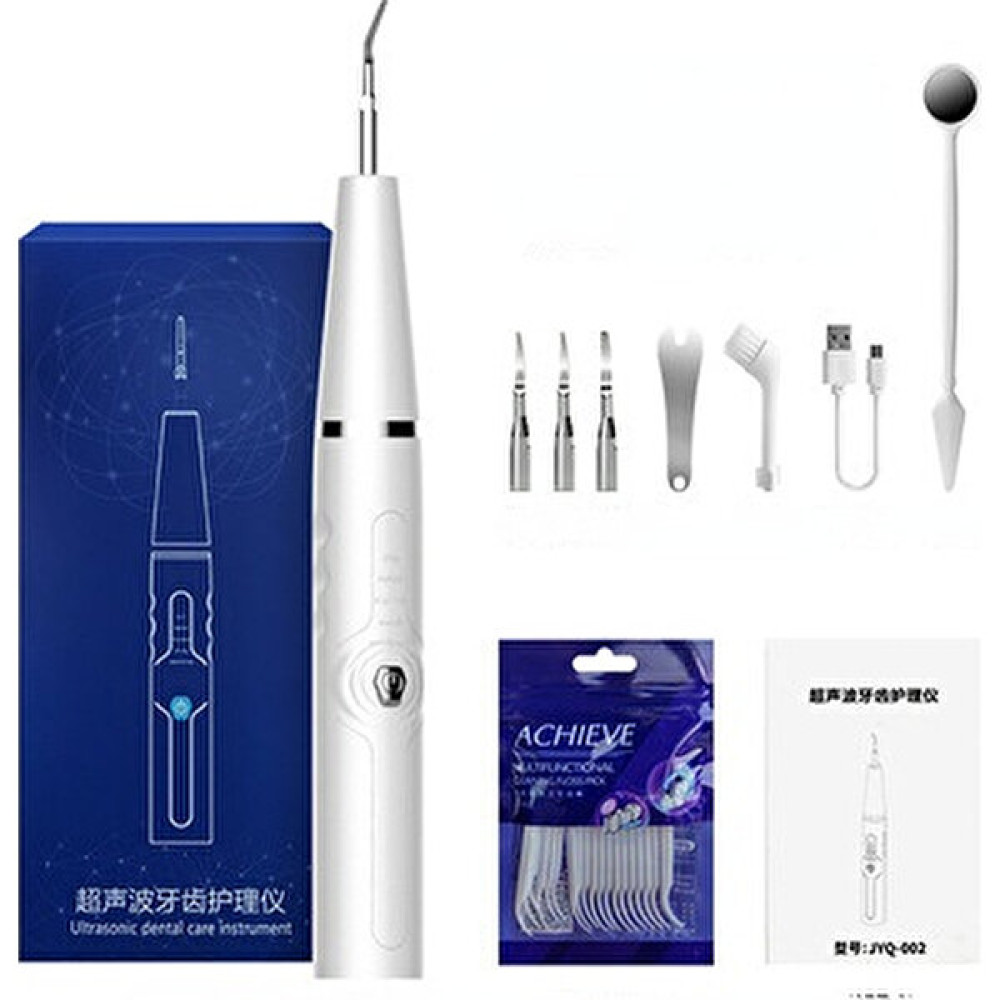 Shunxin LED Ultrasonik Elektrikli Taşınabilir Diş Taşı Temizleyici Paslanmaz Çelik Diş Temizleme Cihazı Güzellik Diş Cihazı (Yurt Dışından) - Beyaz Şarjlı Diş Fırçası ve Aksesuarları Fiyatı