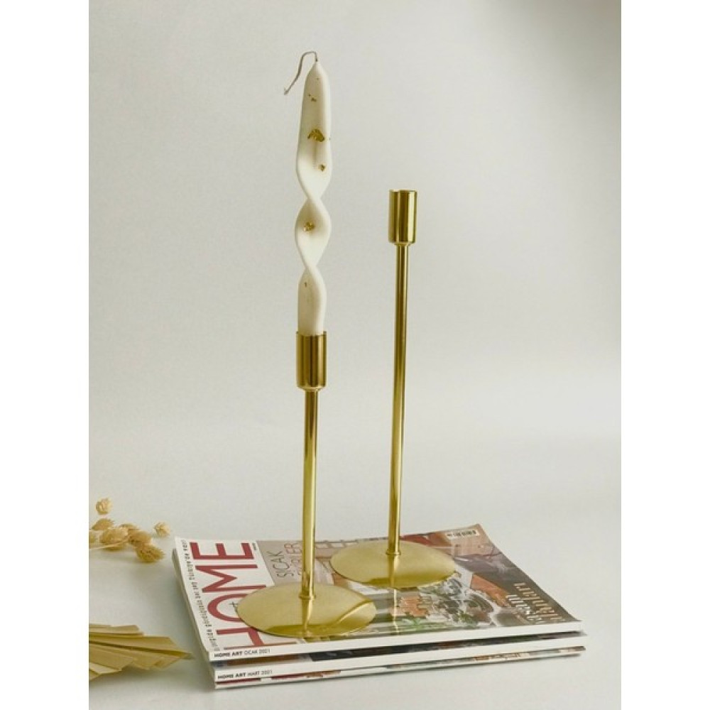 Shura Homeware Gold 2 Li Şamdan Çubuk Mumluk Dekor Şamdan Fiyatı