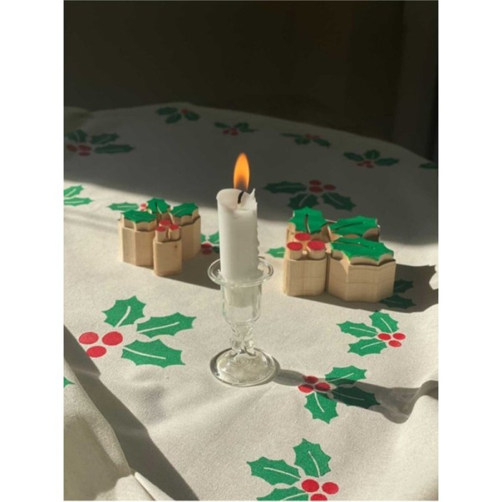 Shura Homeware Mini Cam Mumluk&şamdan Üfleme Cam Şeffaf Cam Mumluk Şamdan Fiyatı
