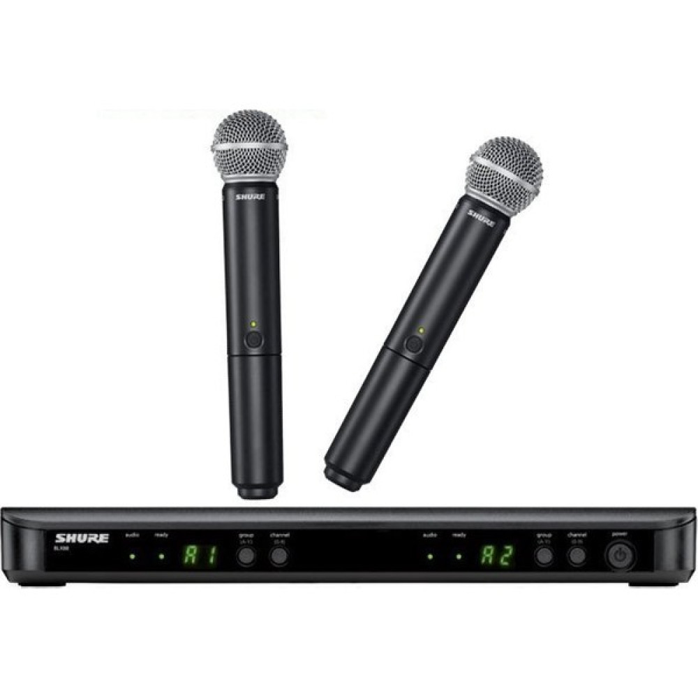 Shure BLX288E/SM58 Iki El Telsiz Vokal Mikrofonu Oto Boyaları Fiyatı