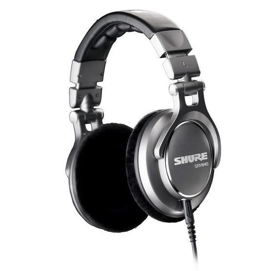 Shure SRH940 Siyah Gümüş Headphone Saç Bandı Kulaklık