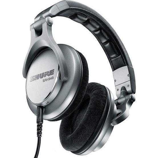 Shure SRH940 Siyah Gümüş Headphone Saç Bandı Kulaklık