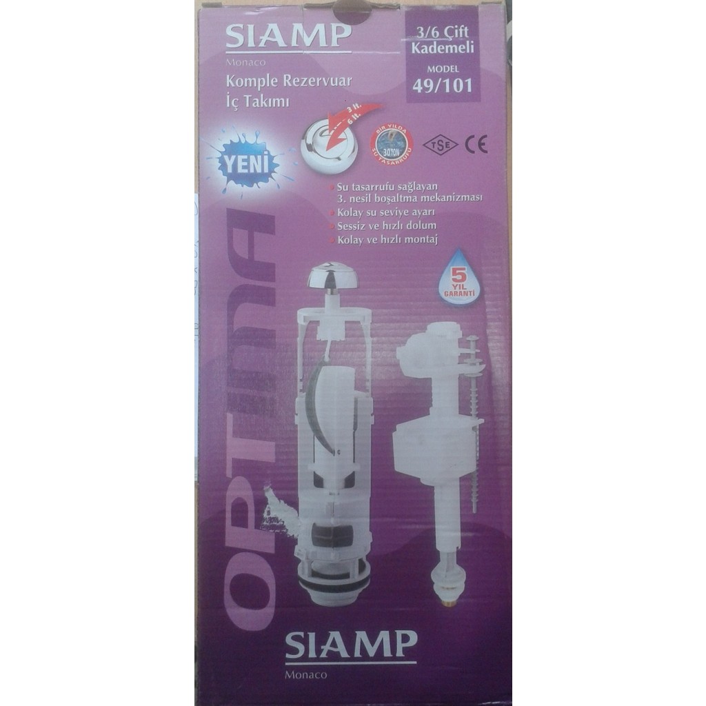 Siamp 49 / 101 Çift Kademeli Rezervuar Iç Takımı Diğer Fiyatı