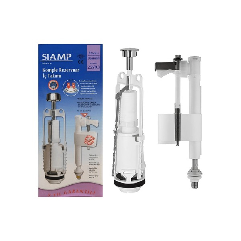 \Siamp Rezervuar Iç Takımı 22-93 Stoplu Tek Basmalı - 3/6 49/101 \ Oto Boyaları Fiyatı