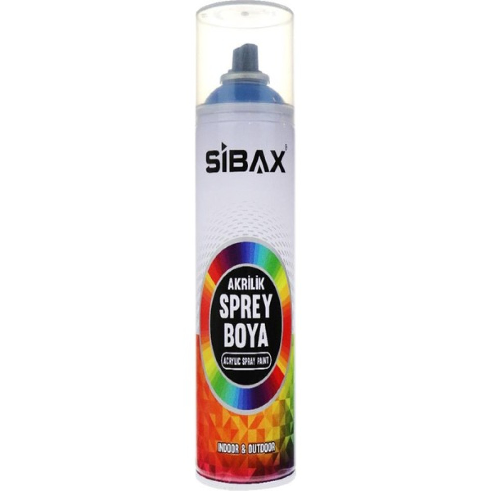 Sibax Akrilik Sprey Boya 400 ml Boncuk Mavi RAL5017 Oto Boyaları Fiyatı