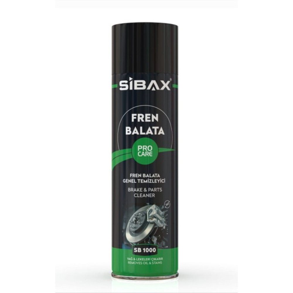 Sibax Fren Balata Temizleyici Sprey 500 ml 24 Adet (1koli) Fren Grubu Fiyatı