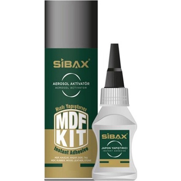 Sibax Hızlı Yapıştırıcı Aktivatörlü Mdf Kit 400 ml -200 ml Diğer Fiyatı