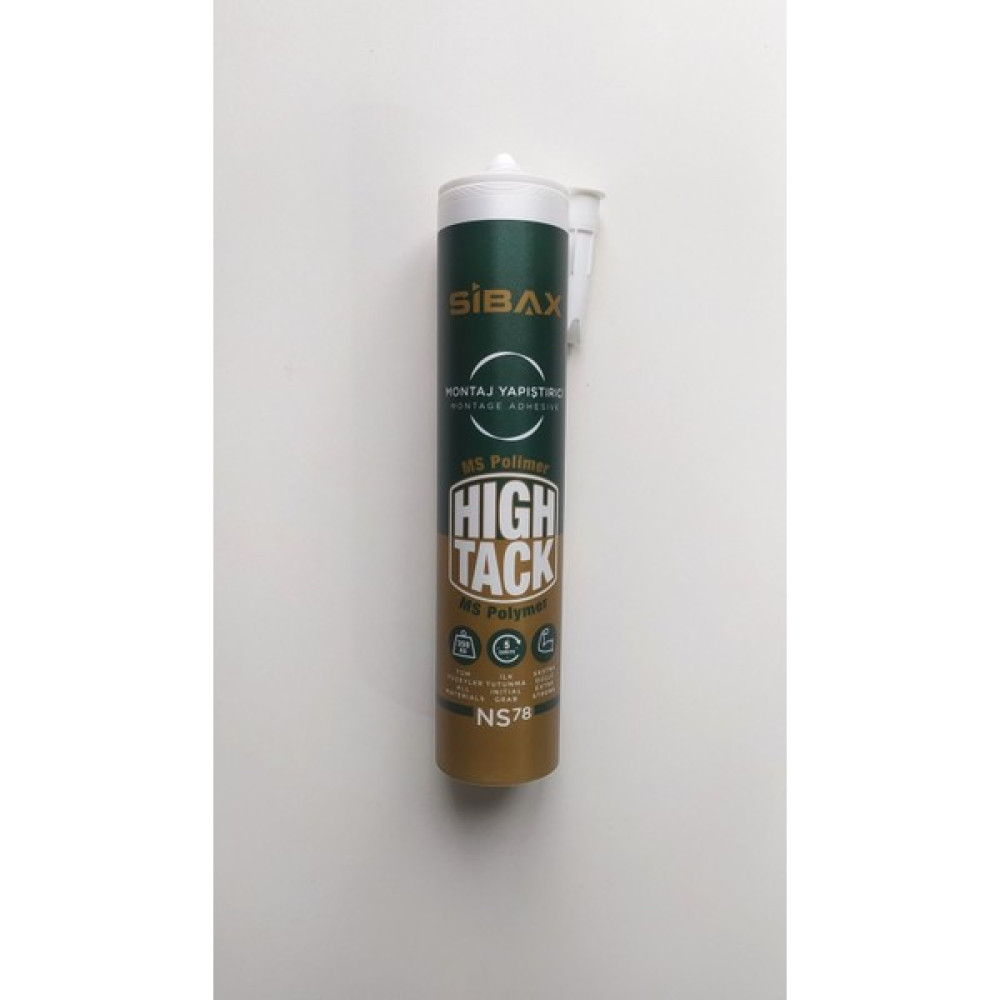 Sibax Korniş Yapıştırıcı Montaj Yapıştırıcı High Tack Beyaz 290ML. Oto Boyaları Fiyatı