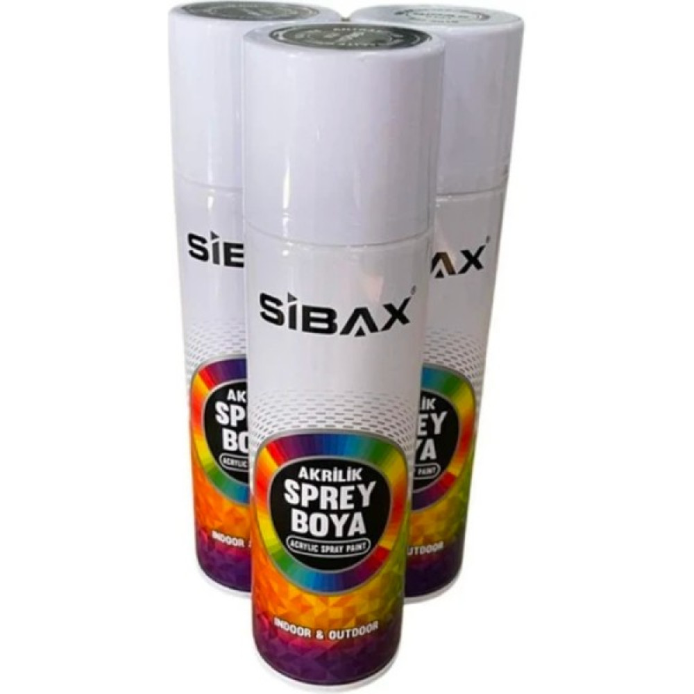 Sibax Parlak Siyah 250 mm Sprey Boya Oto Boyaları Fiyatı