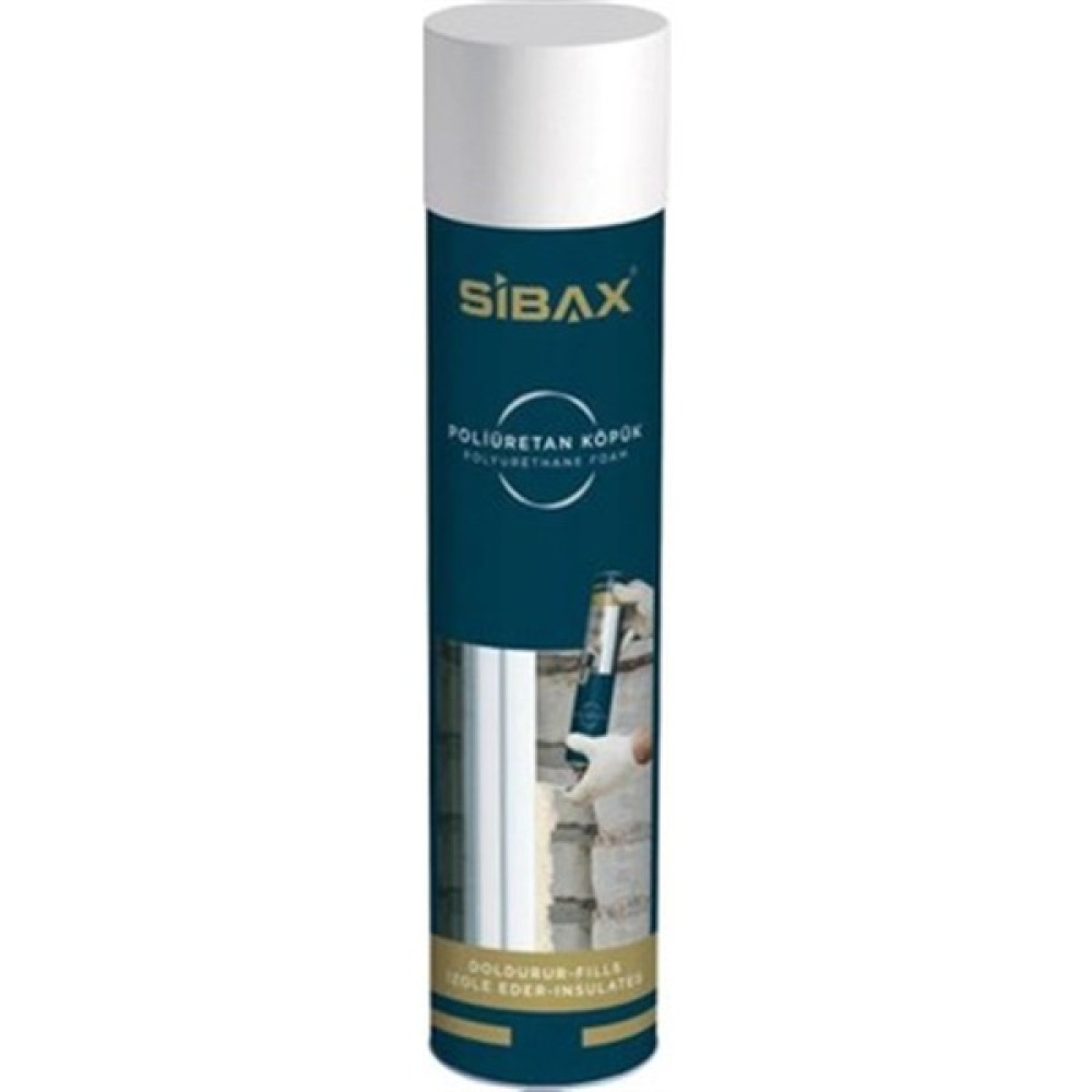 Sibax Poliüretan Köpük 600 gr Nalburiye & Hırdavat Fiyatı