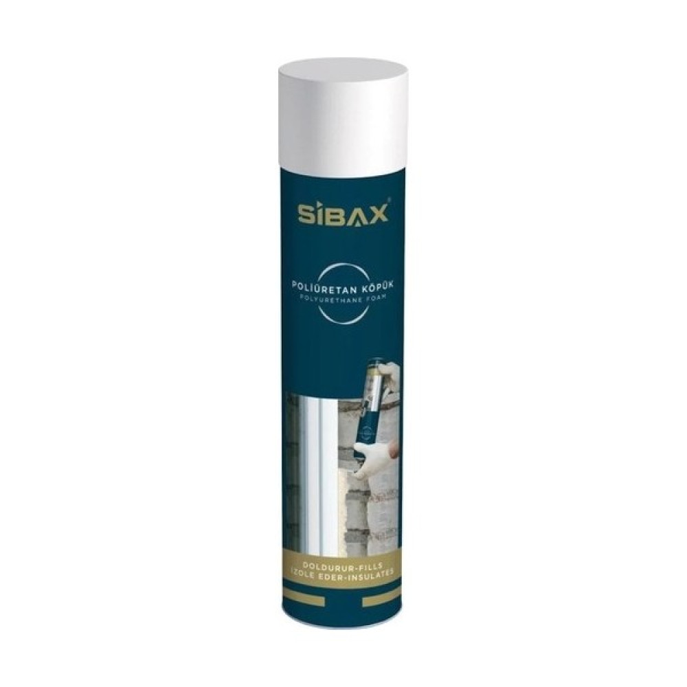 Sibax Poliüretan Köpük 600 gr NS66 - 36 Adet Nalburiye & Hırdavat Fiyatı