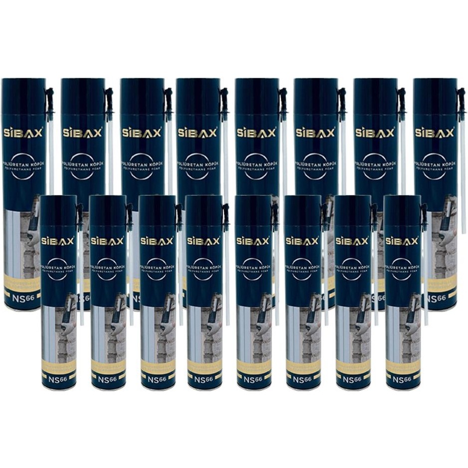Sibax Poliüretan Köpük 600GR - 16 Adet Diğer Fiyatı