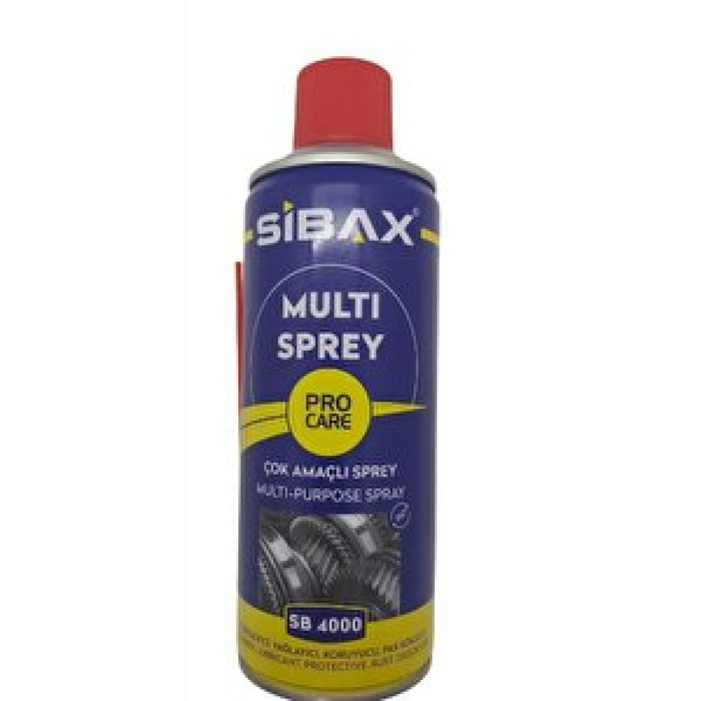 Sibax Si̇bax Çok Amaçli Yağlayici Sprey 200ml Parlatıcı ve Temizleyiciler Fiyatı