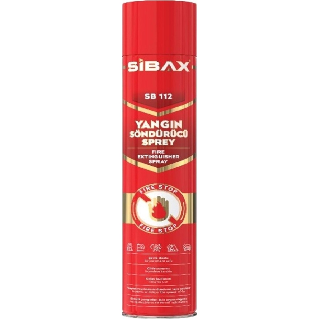 Sibax Yangın Söndürücü Sprey - 1000 ML Diğer Fiyatı