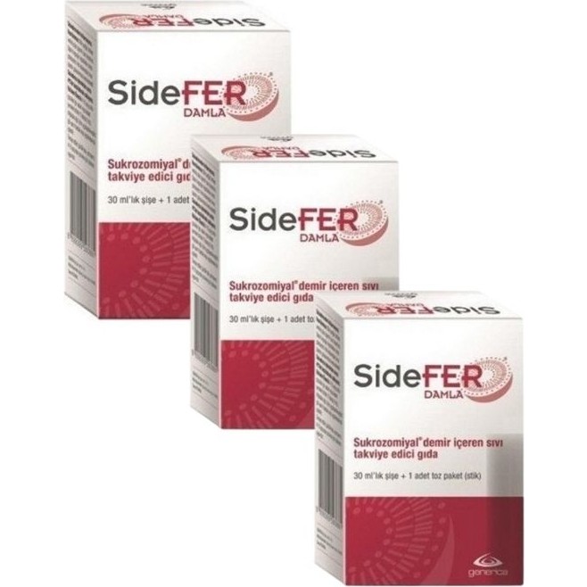 Sidefer Drops Damla 30 ml 3 Lü Paket Diğer Fiyatı