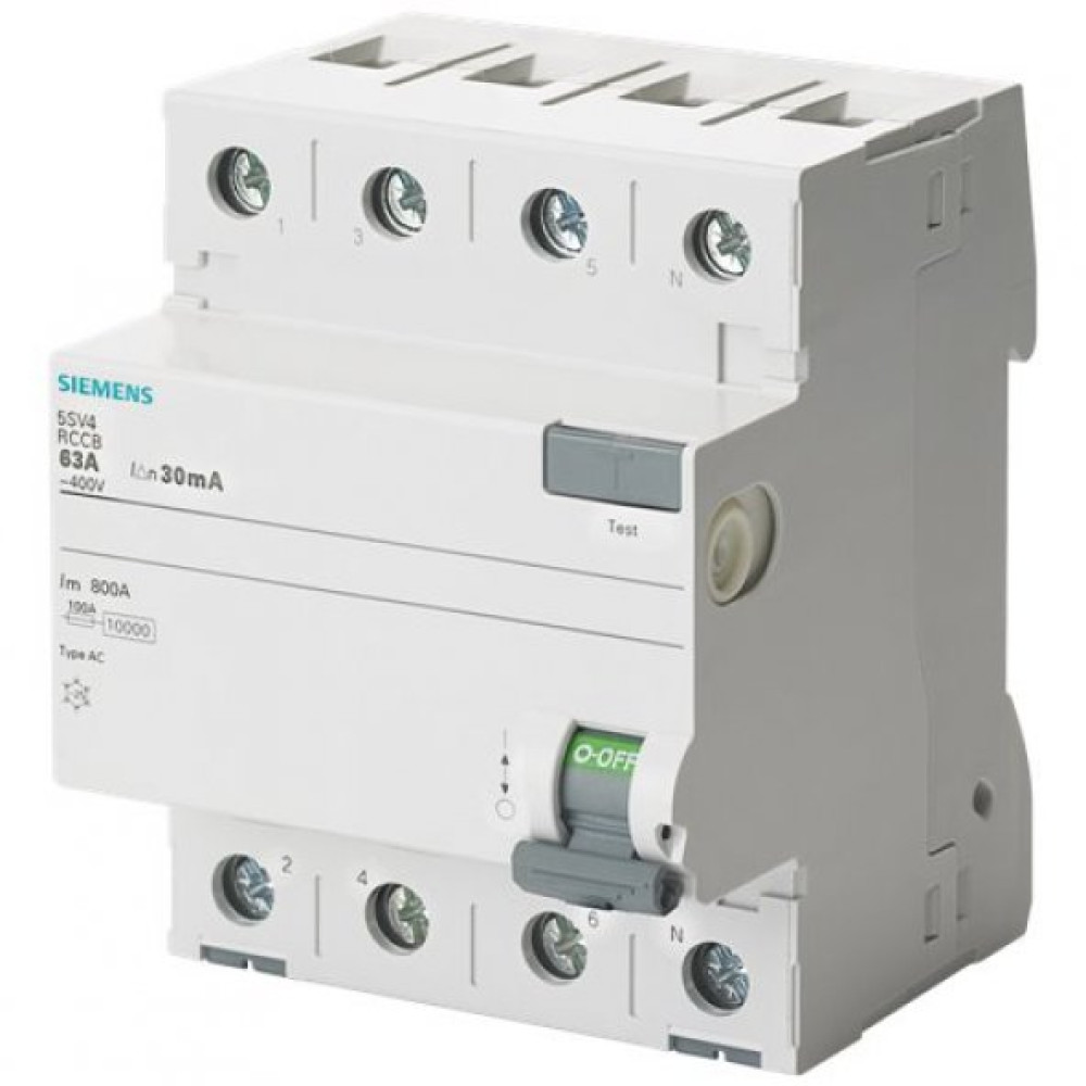 Siemens 4X40 Amper 300 Ma Kacak Akim Rolesi 5Sv4644-0 Elektrikli El Aletleri Fiyatı