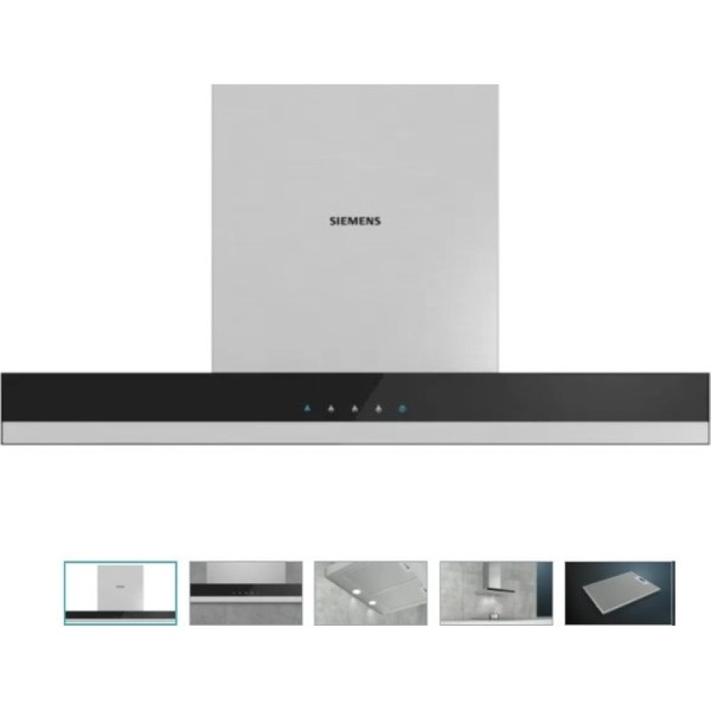 Siemens LC67BBK60T Duvar Tipi Davlumbaz 60 cm Siyah Davlumbazlar Fiyatı