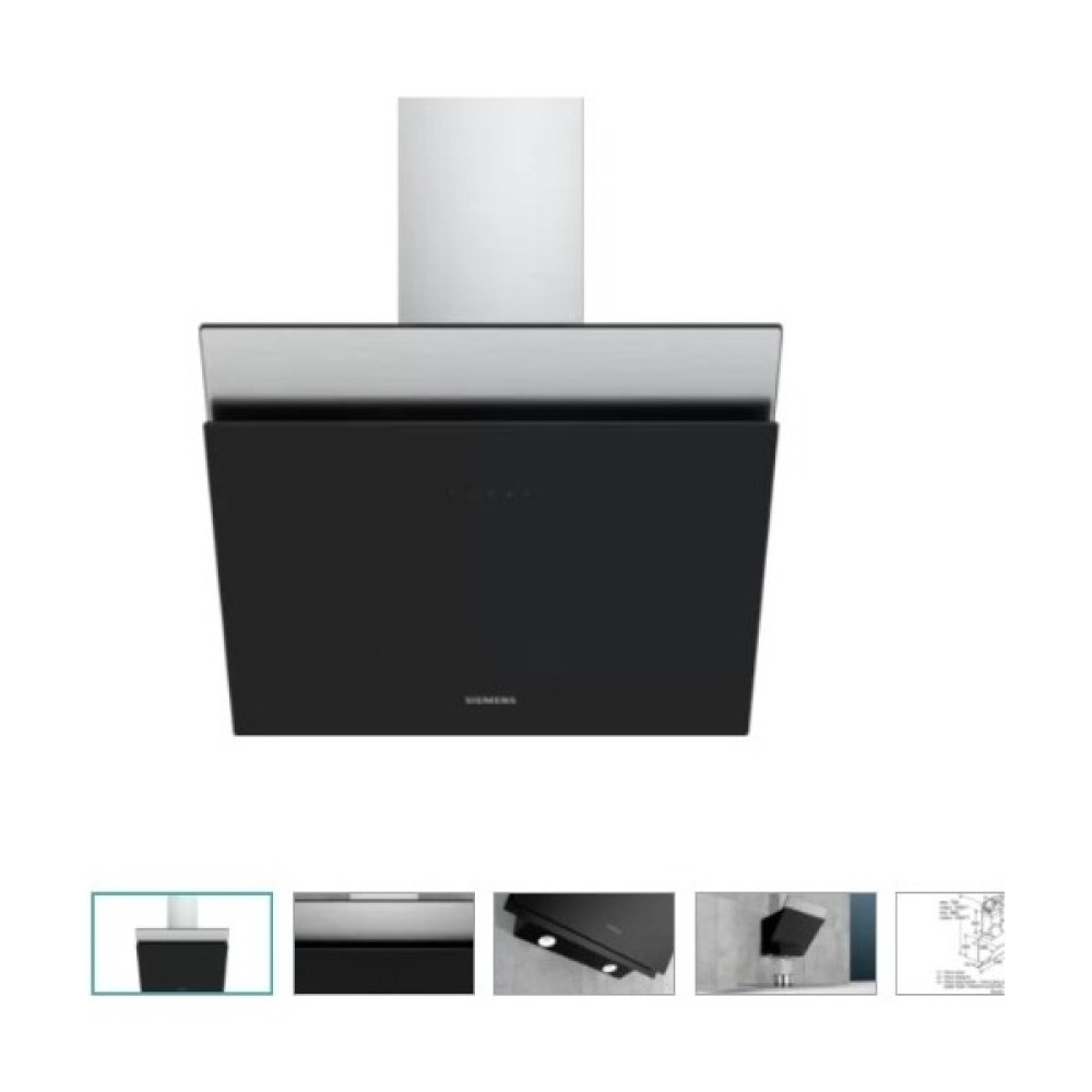 Siemens LC68KAK60T Duvar Tipi Eğimli 60 cm Davlumbaz Davlumbazlar Fiyatı