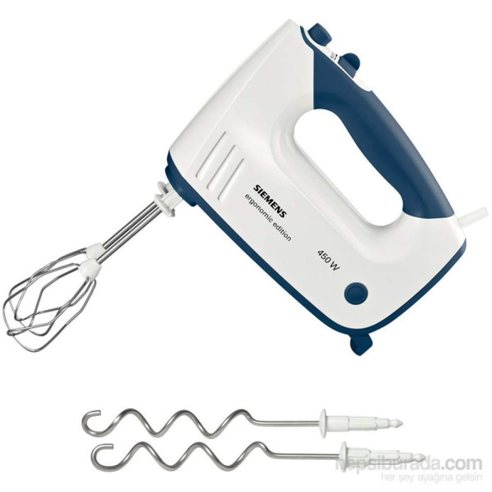 Siemens MQ96400 Ergonomic Edition 450 W El Mikseri - Beyaz Mikserler Fiyatı