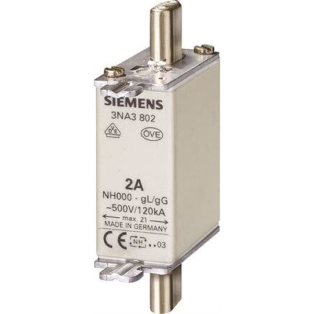 Sıemens Nh-Bıçaklı Sigorta Buşonu; 25A; Boy 000; Genişlik 21MM - 25 A Oto Boyaları Fiyatı