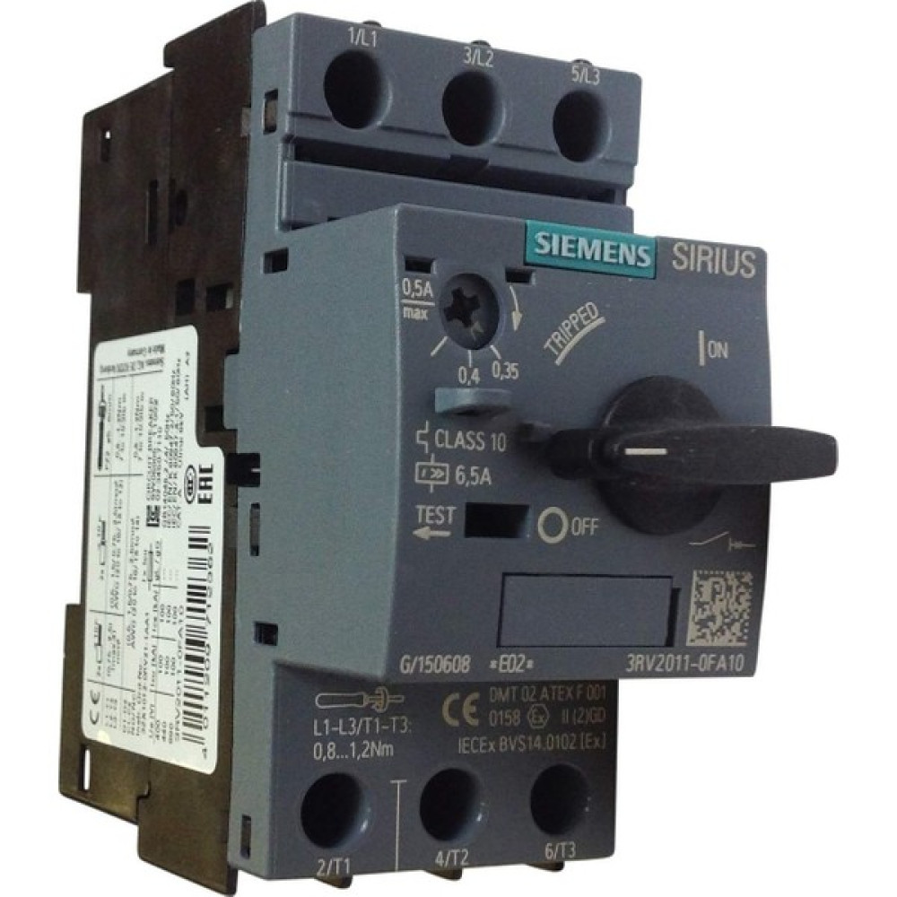 Siemens Sırıus 3rv2 Motor Koruma Şalteri; 9-12;5A; 100KA ; Boy S00 - 15 A Oto Boyaları Fiyatı