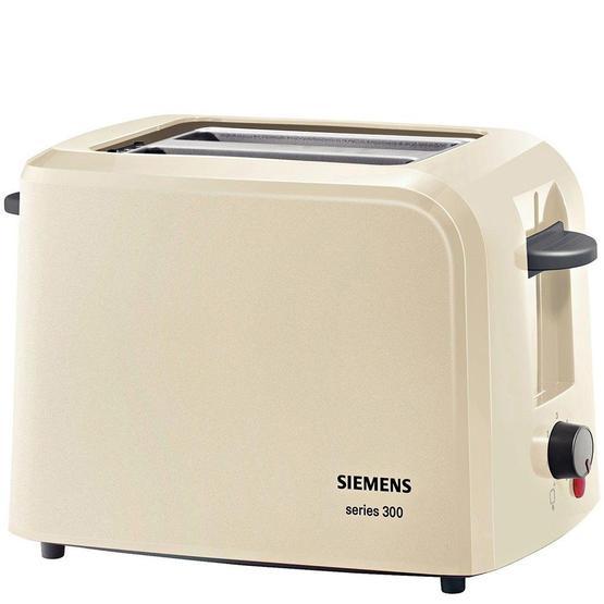 Siemens TT3A0107 980 W 2 Dilim Hazneli Ekmek Kızartma Makinesi Krem Ekmek Kızartma Makineleri Fiyatı